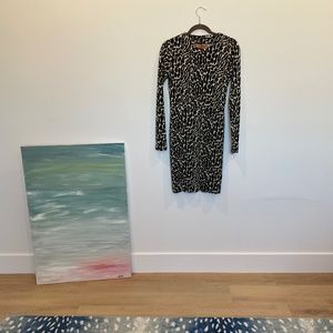 Tory Burch Leopard Print Dress S
